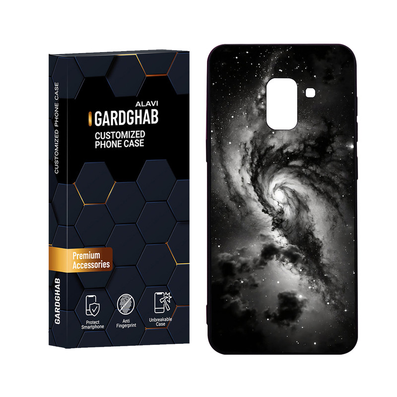 کاور گارد قاب علوی مدل Glass مناسب برای گوشی موبایل سامسونگ Galaxy A8 2018