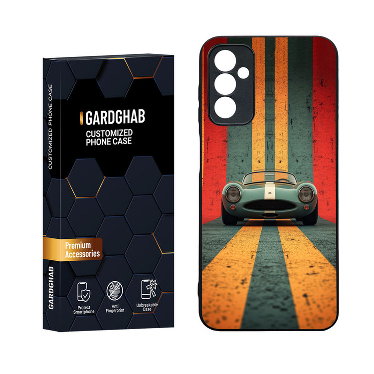 کاور گارد قاب مدل دورژله ای پشت گلس پسرانه مناسب برای گوشی موبایل سامسونگ Galaxy M13 4G