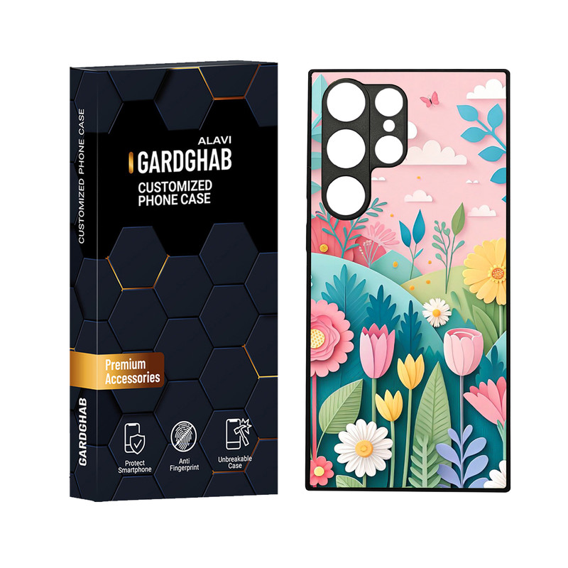 کاور گارد قاب علوی مدل دورژله ای مناسب برای گوشی موبایل سامسونگ Galaxy S23 Ultra