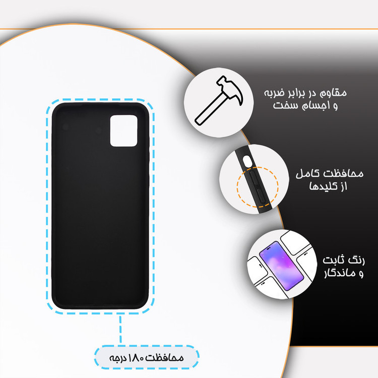 کاور گارد قاب مدل دورژله ای پسرانه مناسب برای گوشی موبایل سامسونگ Galaxy A04 4G