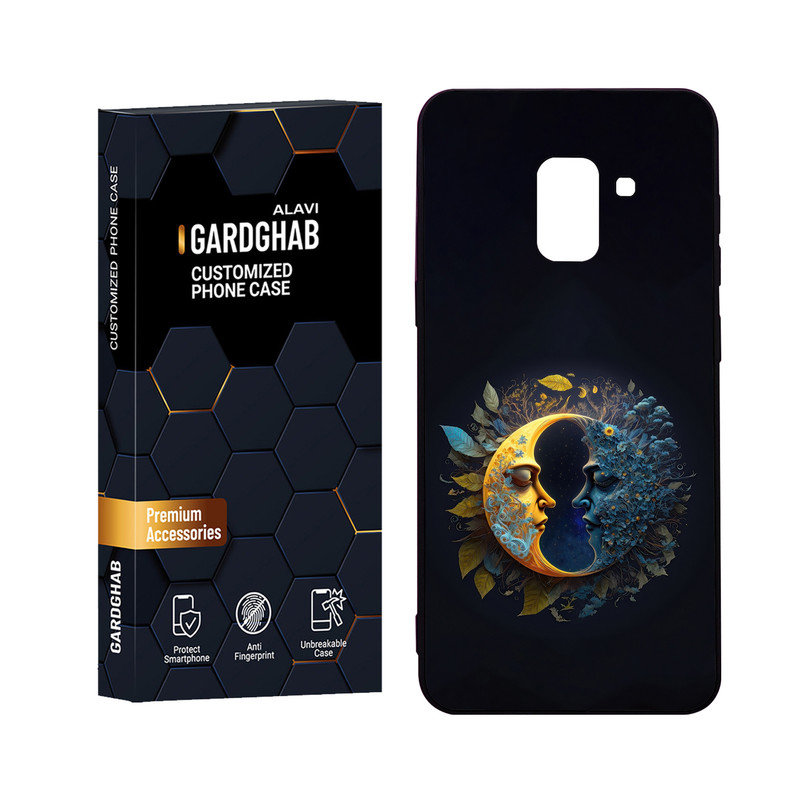 کاور گارد قاب علوی مدل Glass مناسب برای گوشی موبایل سامسونگ Galaxy A8 2018