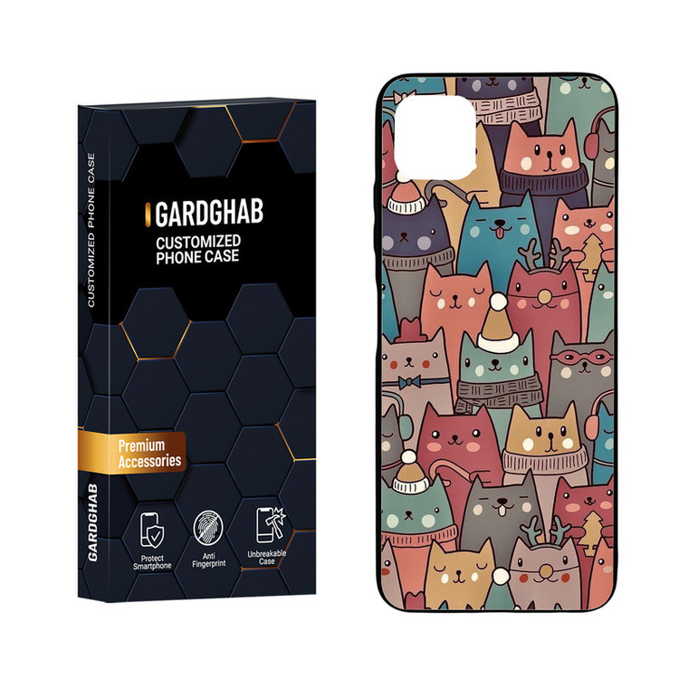 کاور گارد قاب مدل دور ژله ای فانتزی مناسب برای گوشی موبایل سامسونگ Galaxy A22 5G