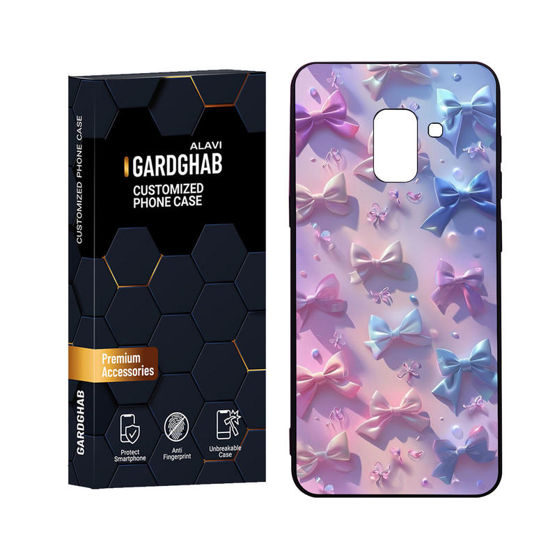 کاور گارد قاب علوی مدل Glass مناسب برای گوشی موبایل سامسونگ Galaxy A8 2018
