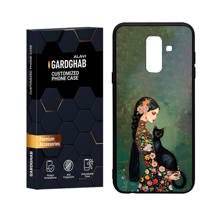 کاور گارد قاب علوی مدل Glass مناسب برای گوشی موبایل سامسونگ Galaxy A6 Plus