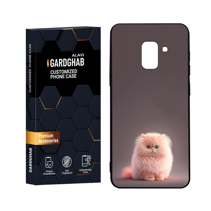 کاور گارد قاب علوی مدل Glass مناسب برای گوشی موبایل سامسونگ Galaxy A8 2018