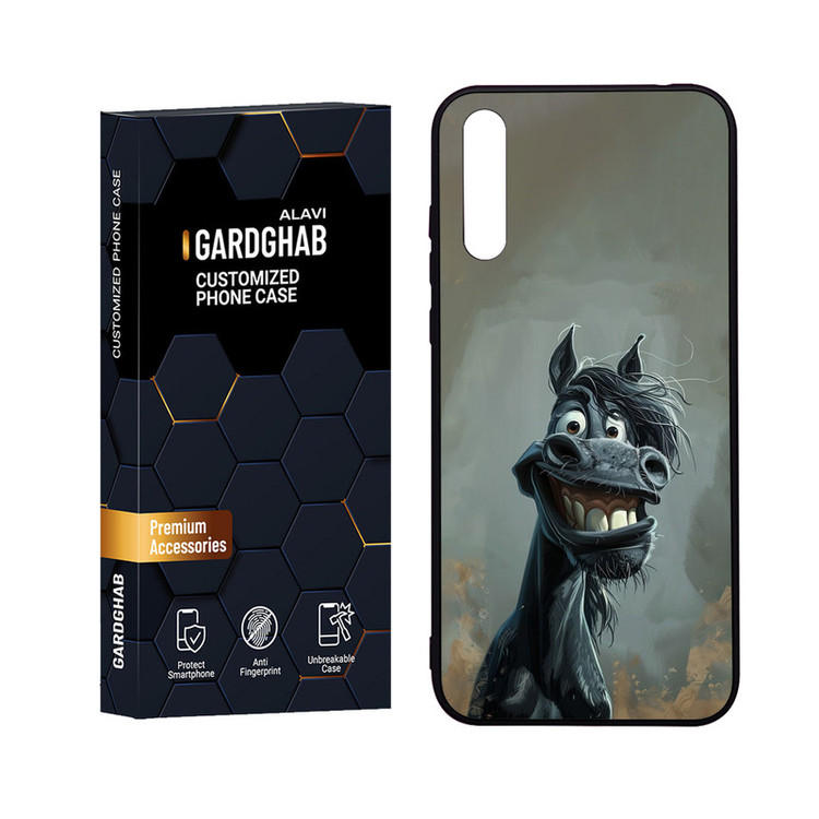 کاور گارد قاب علوی مدل Glass مناسب برای گوشی موبایل هوآوی Y8p