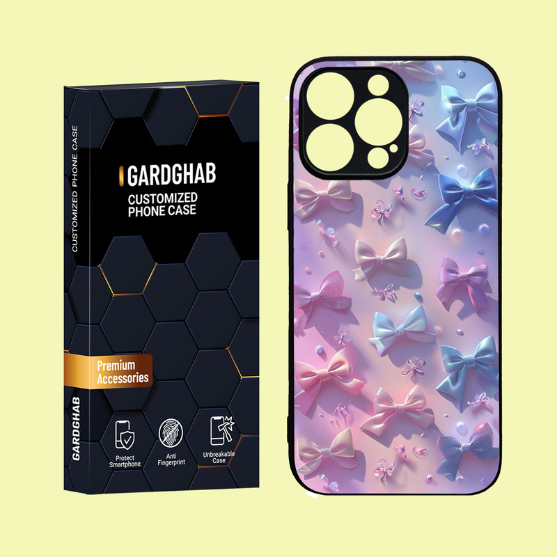 کاور گارد قاب مدل دور ژله ای دخترانه مناسب برای گوشی موبایل اپل iPhone 16 Pro Max