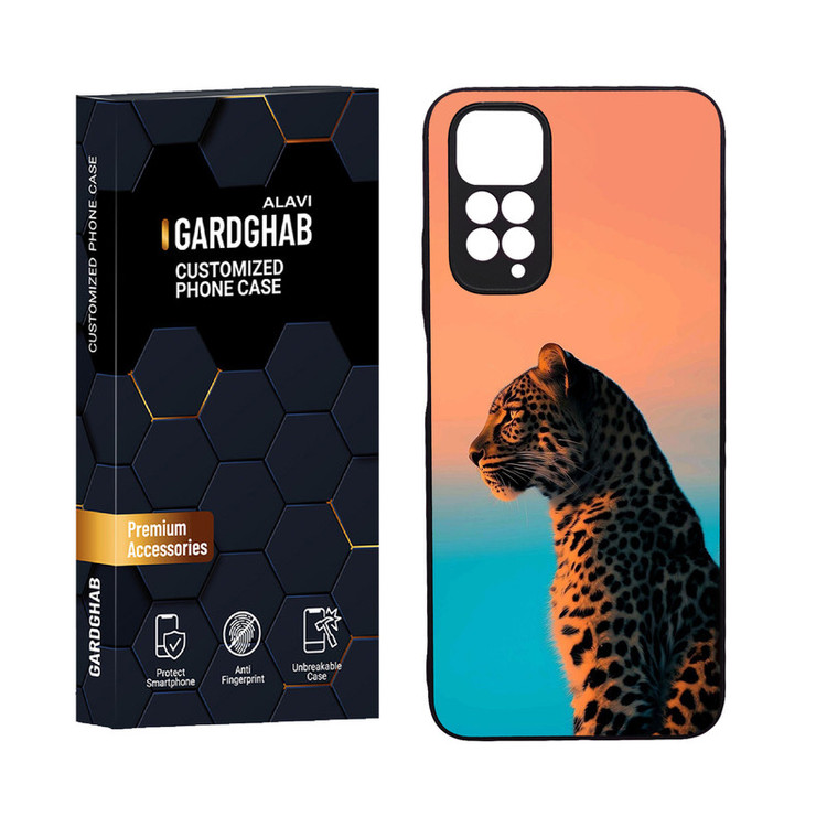 کاور گارد قاب علوی مدل دورژله ای حیوانات مناسب برای گوشی موبایل شیائومی Redmi Note 11 4G / Redmi Note 11S 4G
