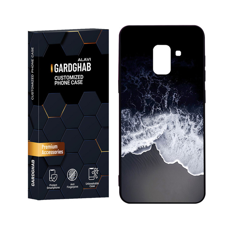 کاور گارد قاب علوی مدل Glass مناسب برای گوشی موبایل سامسونگ Galaxy A8 2018