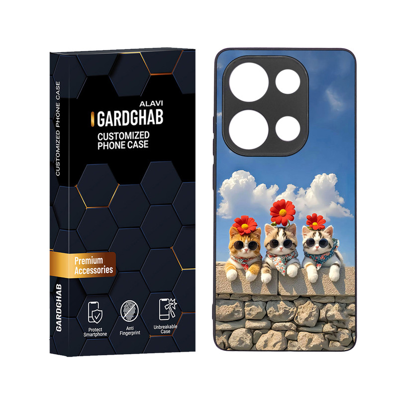 کاور گارد قاب علوی مدل دور ژله ای مناسب برای گوشی موبایل شیائومی Poco M6 Pro 4G