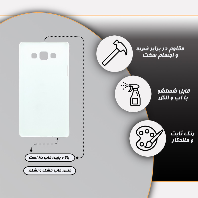 کاور قاب گارد مدل پسرانه مناسب برای گوشی موبایل سامسونگ Galaxy A7 2015 / A700