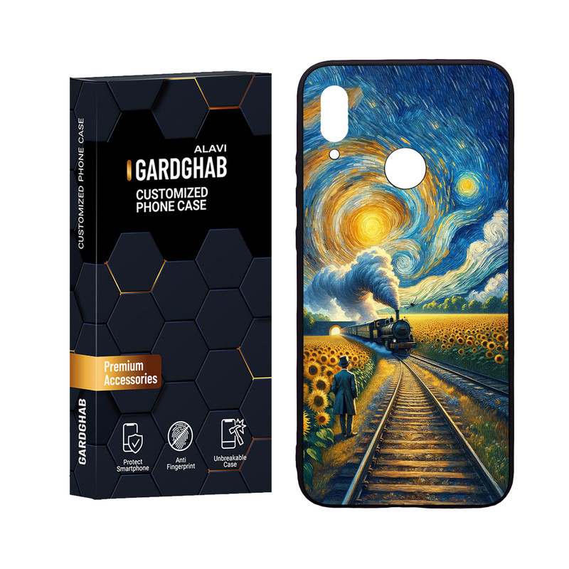 کاور گارد قاب علوی مدل Glass مناسب برای گوشی موبایل هواوی P Smart 2019