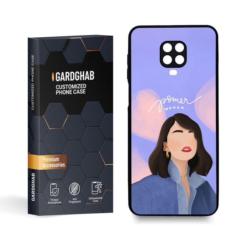 کاور گارد قاب مدل دخترانه مناسب برای گوشی موبایل شیائومی Redmi Note 9s/Note 9 Pro