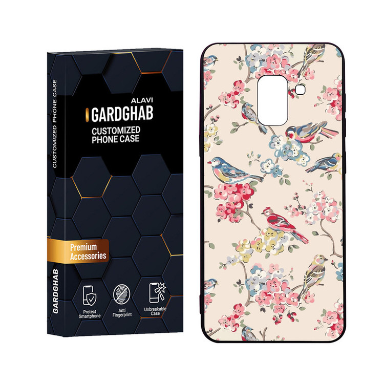 کاور گارد قاب علوی مدل Glass مناسب برای گوشی موبایل سامسونگ Galaxy A8 2018