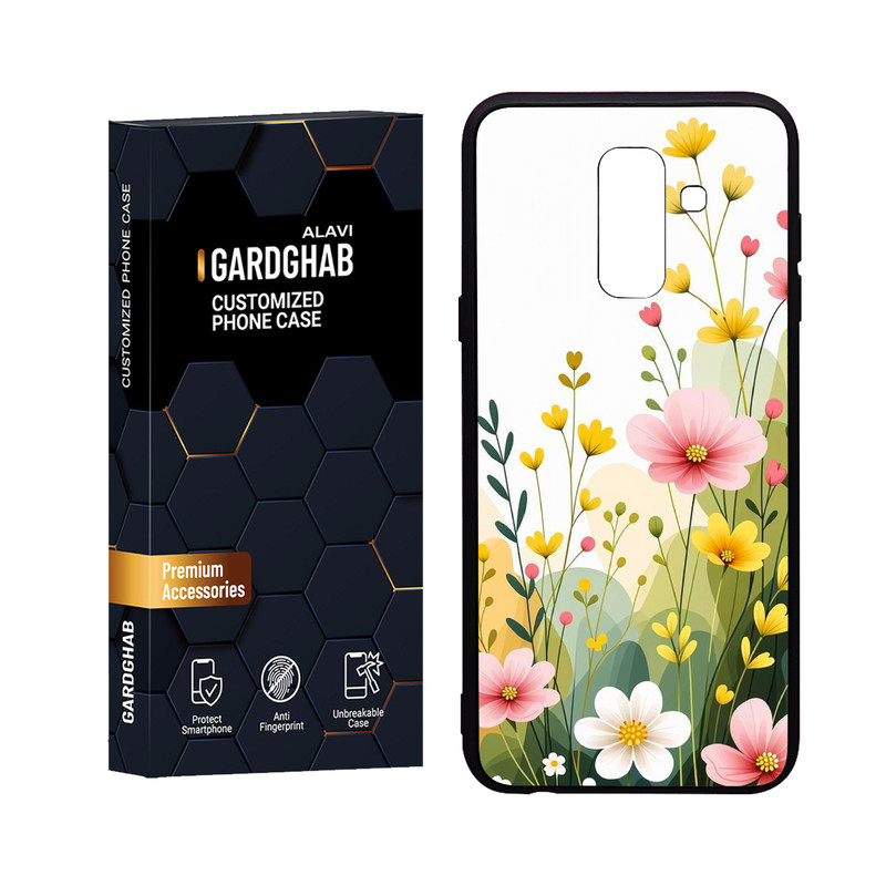 کاور گارد قاب علوی مدل Glass مناسب برای گوشی موبایل سامسونگ Galaxy J8 2018