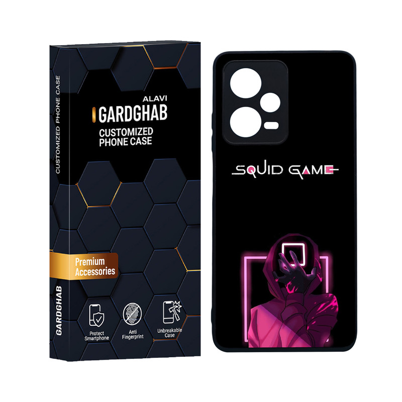کاور گارد قاب علوی مدل دورژله ای فانتزی مناسب برای گوشی موبایل شیائومی Redmi Note 12 Pro 5G