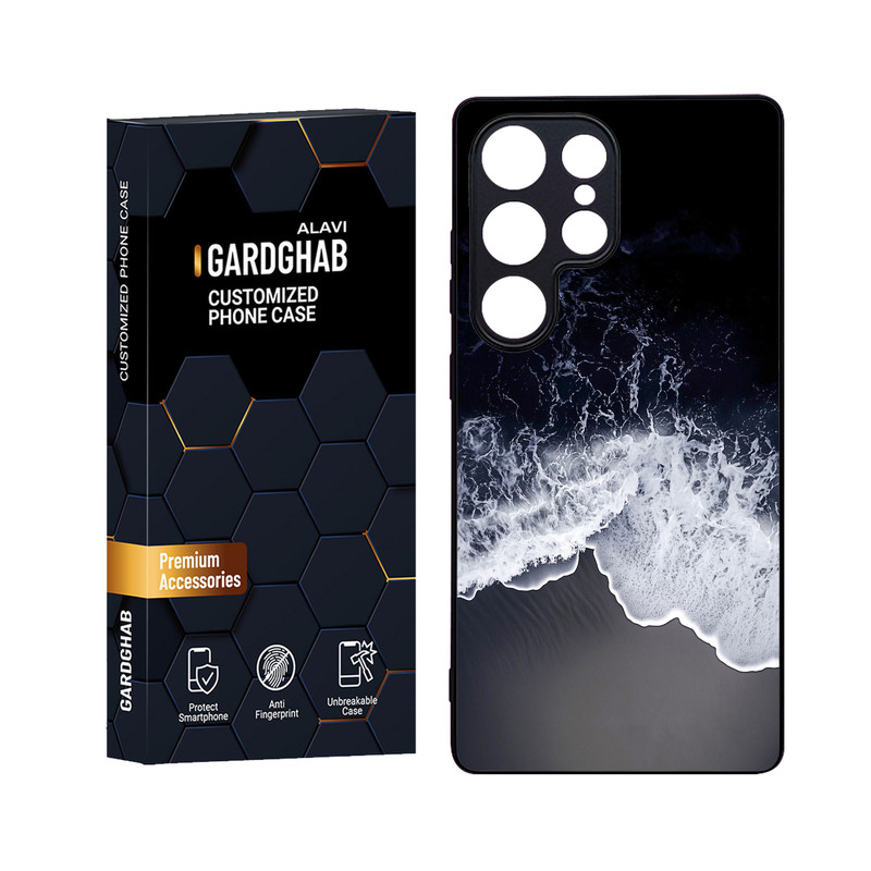 کاور گارد قاب علوی مدل Glass مناسب برای گوشی موبایل سامسونگ Galaxy S25 Ultra
