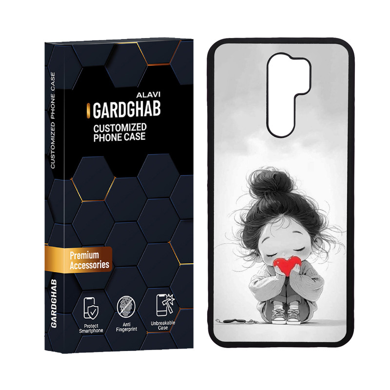 کاور گارد قاب علوی مدل دورژله ای فانتزی مناسب برای گوشی موبایل شیائومی Redmi 9 / Redmi 9 Prime