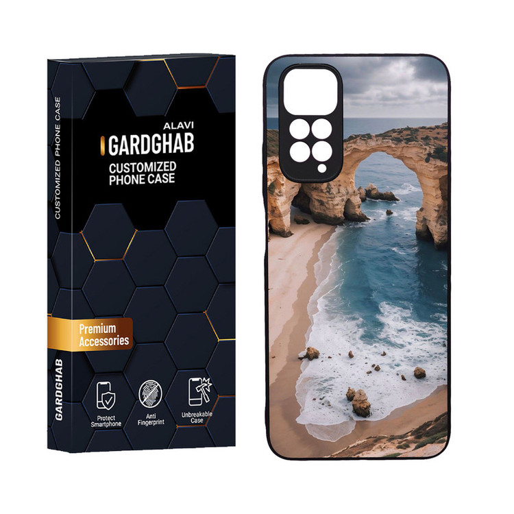 کاور گارد قاب علوی مدل دورژله ای منظره و طبیعت مناسب برای گوشی موبایل شیائومی Redmi Note 11 4G / Redmi Note 11S 4G