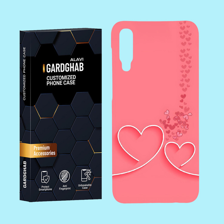 کاور گارد قاب علوی مدل عاشقانه مناسب برای گوشی موبایل سامسونگ Galaxy A50 / A50s / A30s