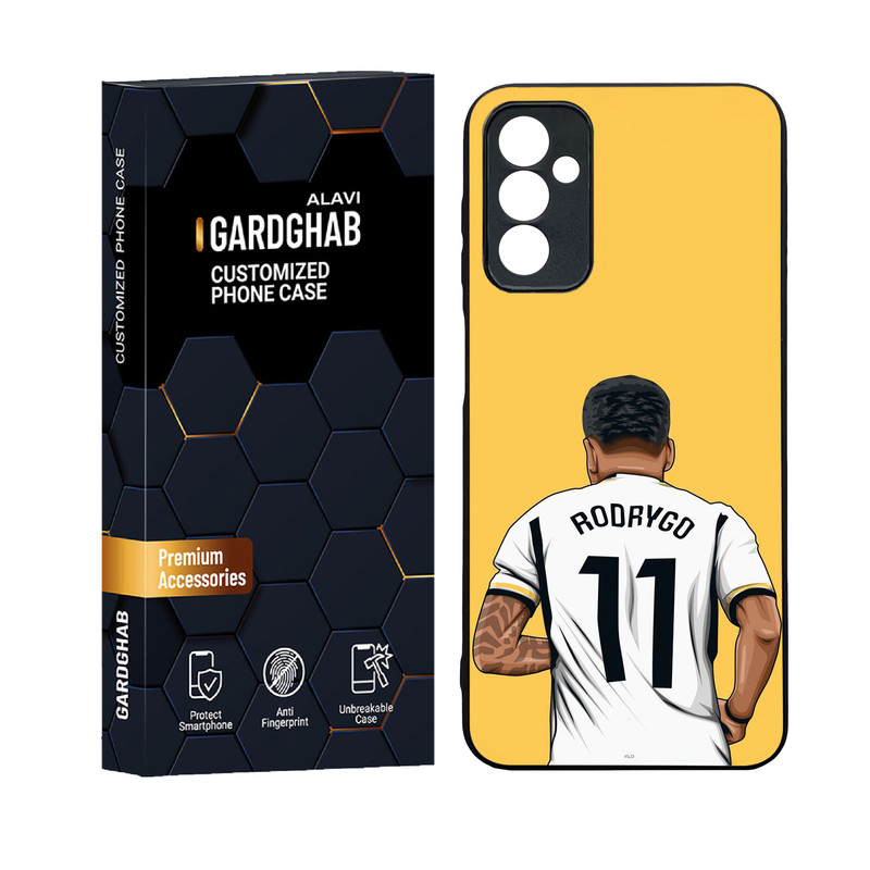 کاور گارد قاب علوی مدل دورژله ای پشت گلس ورزشی مناسب برای گوشی موبایل سامسونگ Galaxy M13 4G