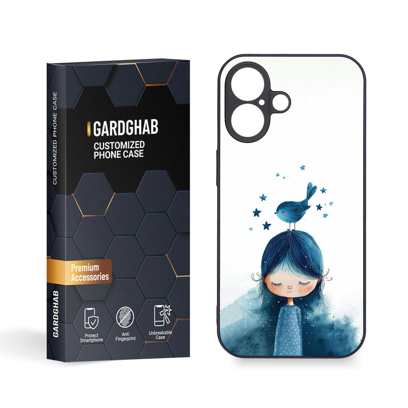 کاور گارد قاب مدل دخترانه مناسب برای گوشی موبایل اپل iPhone 16