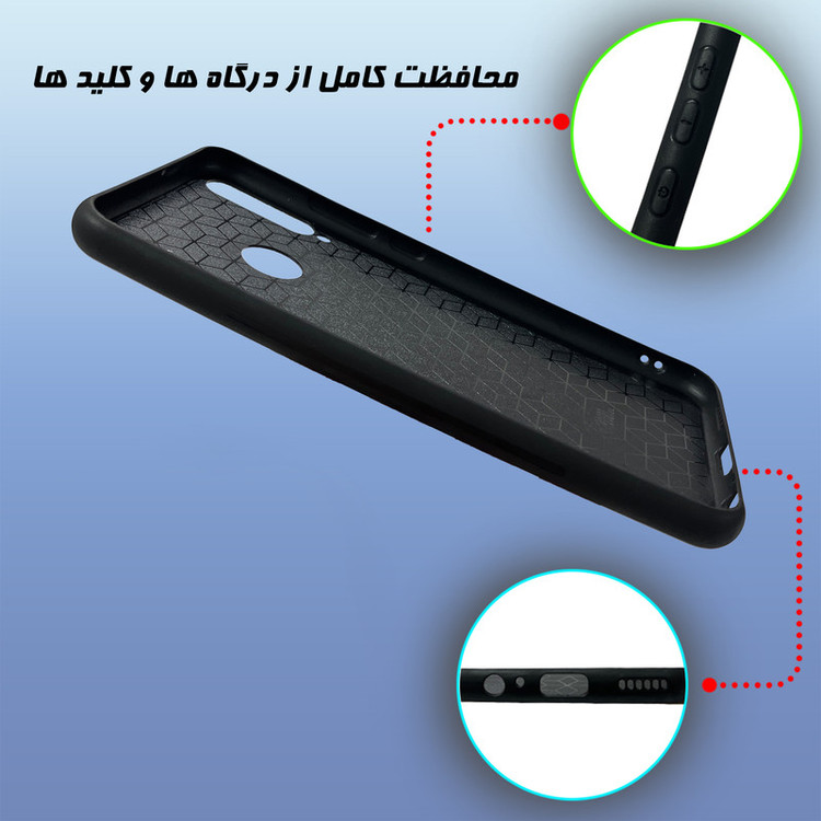 کاور گارد قاب علوی مدل Glass مناسب برای گوشی موبایل هوآوی Y7p