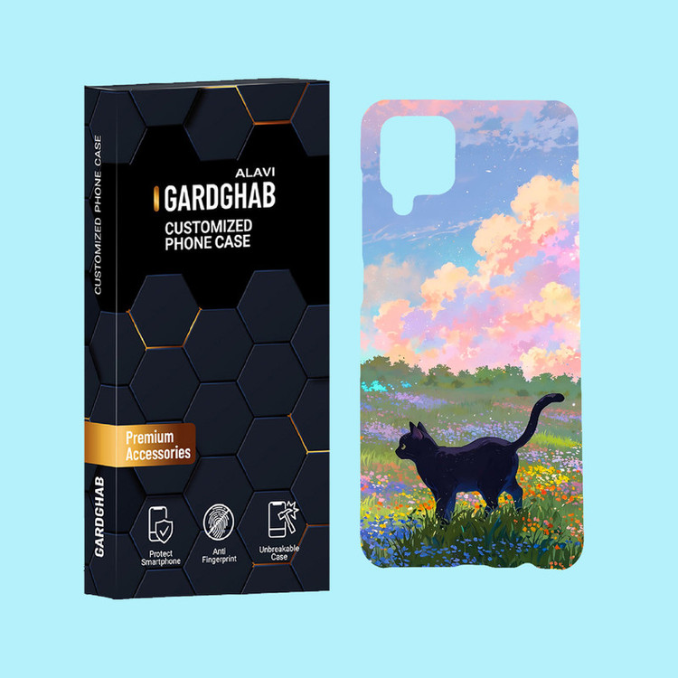 کاور گارد قاب علوی مدل حیوانات مناسب برای گوشی موبایل سامسونگ Galaxy A12