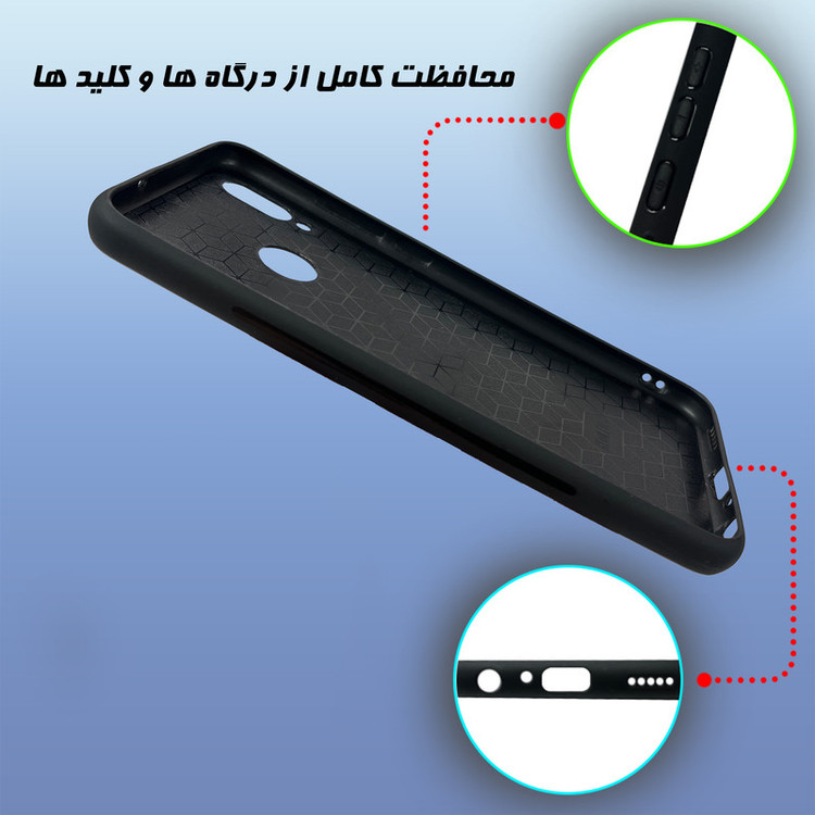 کاور گارد قاب علوی مدل Glass مناسب برای گوشی موبایل آنر 10Lite