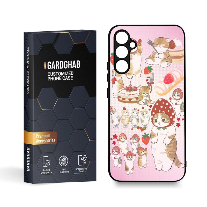 کاور گارد قاب مدل دورژله ای فانتزی مناسب برای گوشی موبایل سامسونگ Galaxy A34