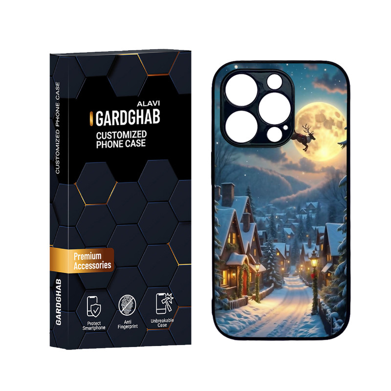 کاور گارد قاب علوی مدل دورژله ای کارتنی و انیمه مناسب برای گوشی موبایل اپل iPhone 14 Pro Max
