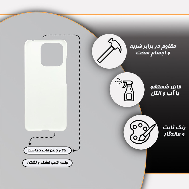 کاور گارد قاب مدل کهکشان مناسب برای گوشی موبایل شیائومی Redmi 12C / Poco C55