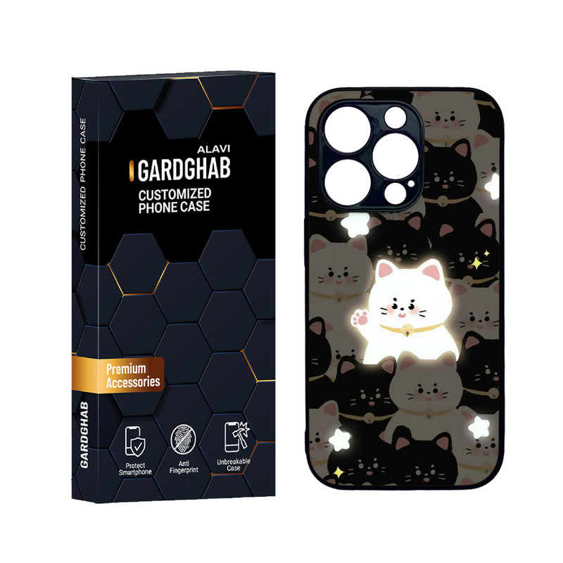 کاور گارد قاب علوی مدل دورژله ای فانتزی مناسب برای گوشی موبایل اپل iphone 14 Pro Max