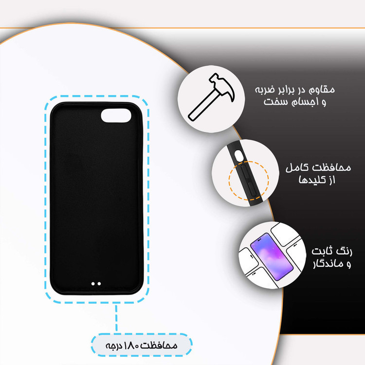 کاور گارد قاب مدل دخترانه مناسب برای گوشی موبایل اپل iPhone 5 / 5s / SE 2016
