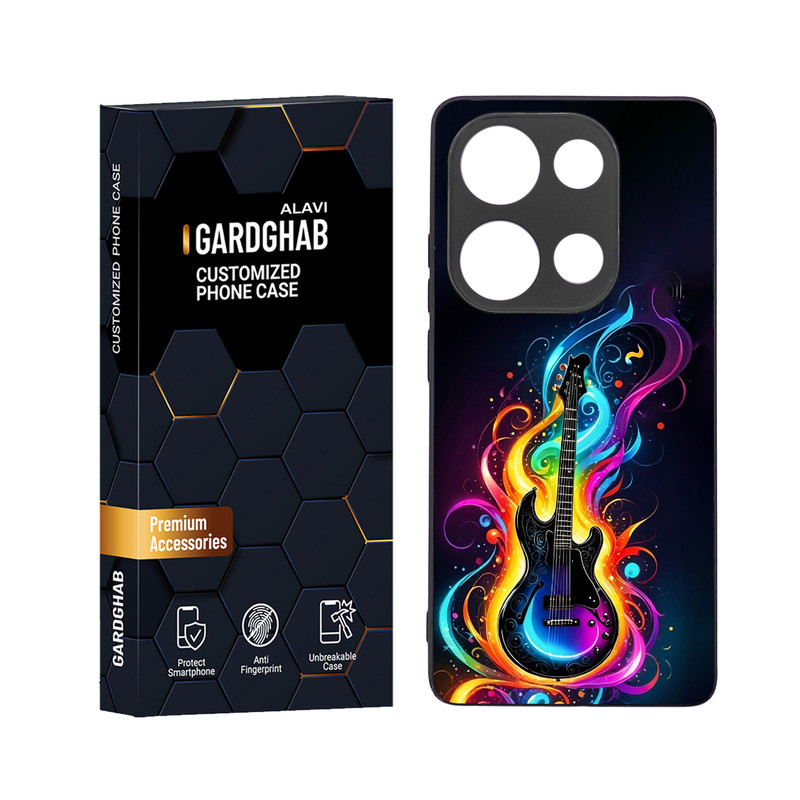 کاور گارد قاب علوی مدل دور ژله ای مناسب برای گوشی موبایل شیائومی Poco M6 Pro 4G