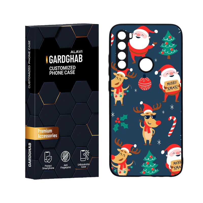 کاور گارد قاب علوی مدل دورژله ای فانتزی مناسب برای گوشی موبایل شیائومی Redmi Note 8