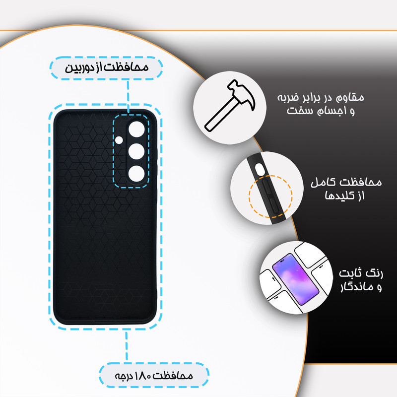 کاور گارد قاب مدل کارتونی مناسب برای گوشی موبایل سامسونگ Galaxy S24 FE
