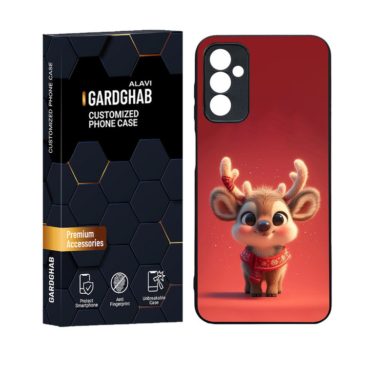 کاور گارد قاب علوی دورژله ای پشت گلس مدل کارتونی و انیمه مناسب برای گوشی موبایل سامسونگ Galaxy F13