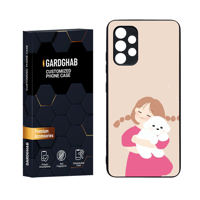 کاور گارد قاب مدل دورژله ای دخترانه مناسب برای گوشی موبایل سامسونگ Galaxy A32 4G