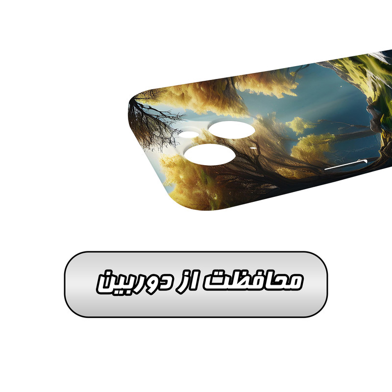 کاور گاردقاب مدل هنری مناسب برای گوشی موبایل اپل iPhone15 plus