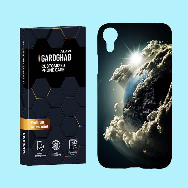 کاور گارد قاب علوی مدل کهکشان مناسب برای گوشی موبایل اپل iPhone XR