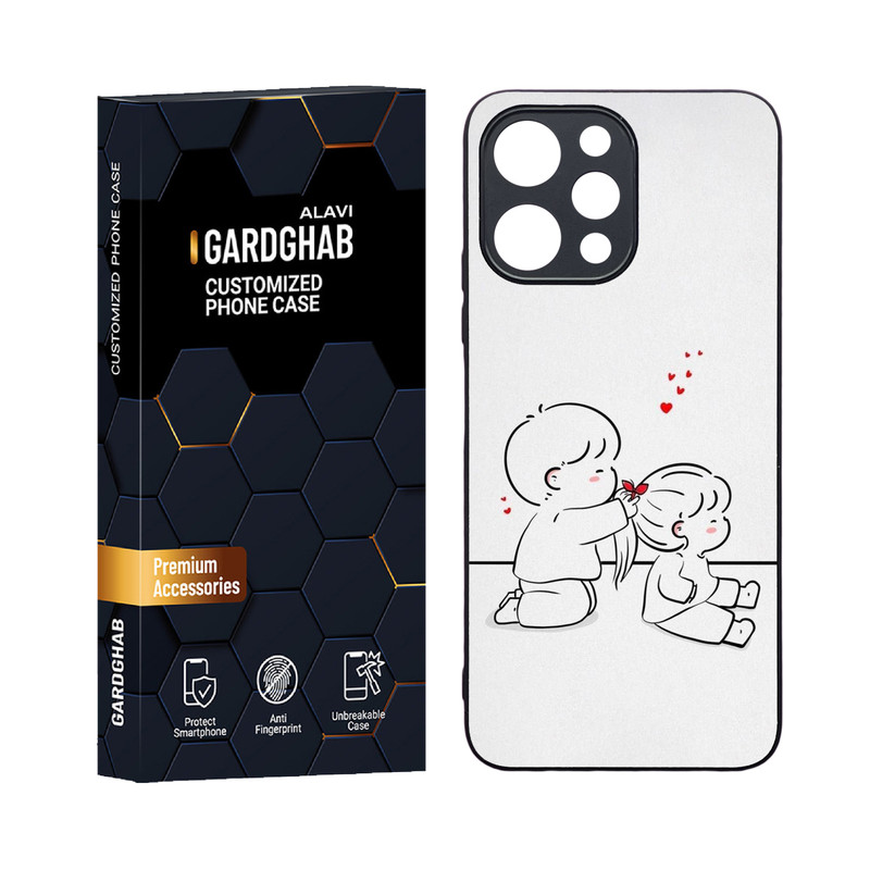 کاور گارد قاب علوی مدل دورژله ای فانتزی مناسب برای گوشی موبایل شیائومی Poco M6 pro 5G