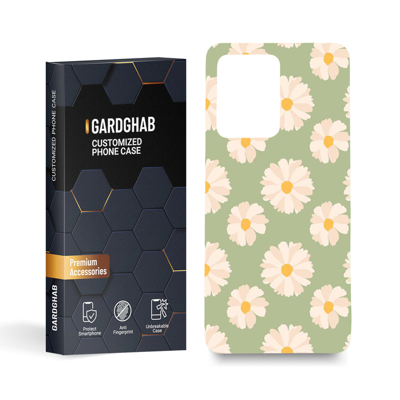 کاور گارد قاب مدل گل مناسب برای گوشی موبایل شیائومی redmi note 12pro 5g