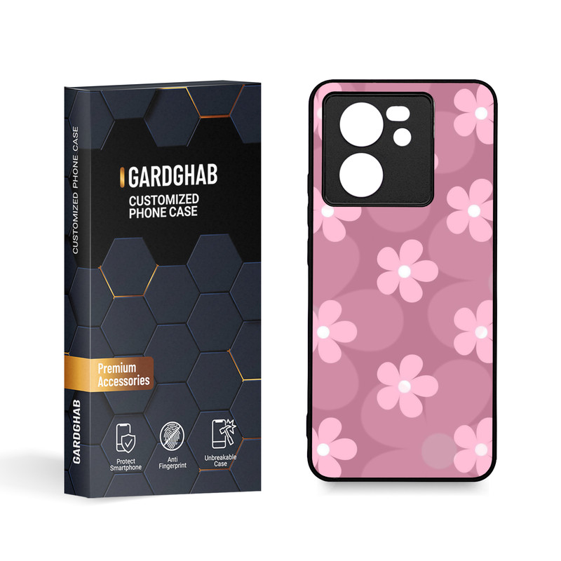 کاور گارد قاب مدل گل مناسب برای گوشی موبایل شیائومی Mi 13T 5G / Mi 13T Pro