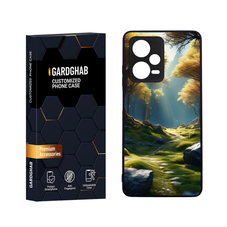 کاور گارد قاب مدل هنری مناسب برای گوشی موبایل شیائومی Redmi Note 12 Pro Plus 5G