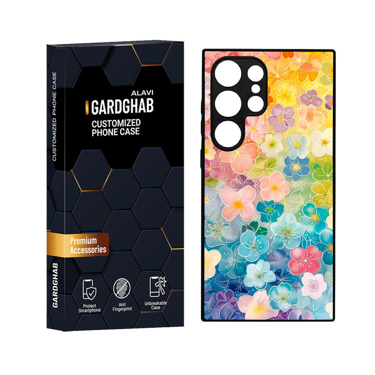 کاور گارد قاب علوی مدل دور ژله ای مناسب برای گوشی موبایل سامسونگ Galaxy S24 Ultra