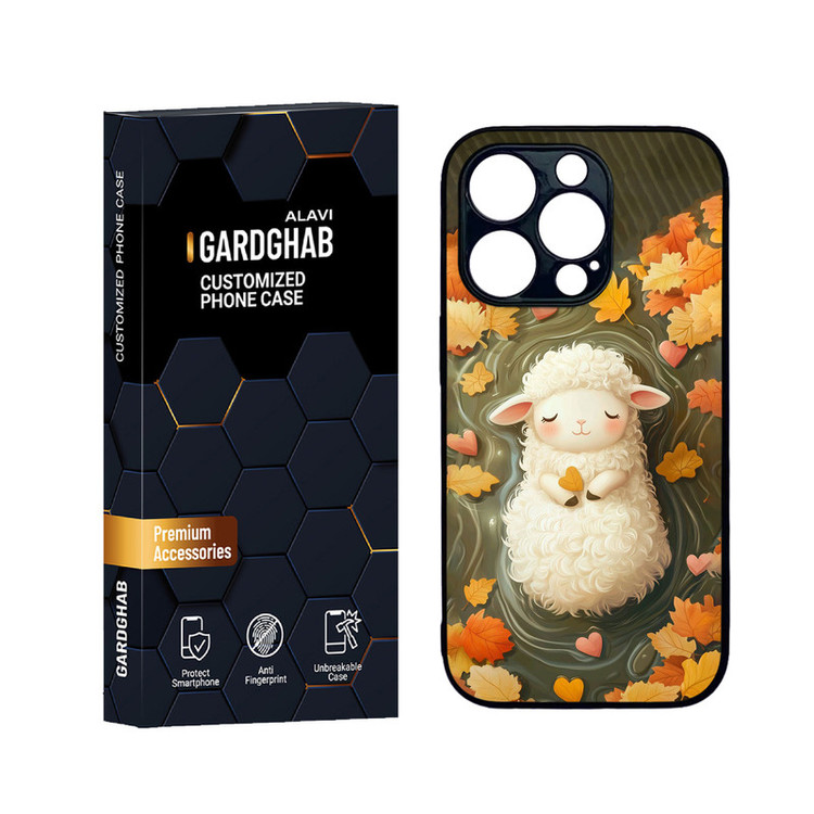 کاور گارد قاب علوی مدل دورژله ای کارتنی و انیمه مناسب برای گوشی موبایل اپل iPhone 14 Pro Max
