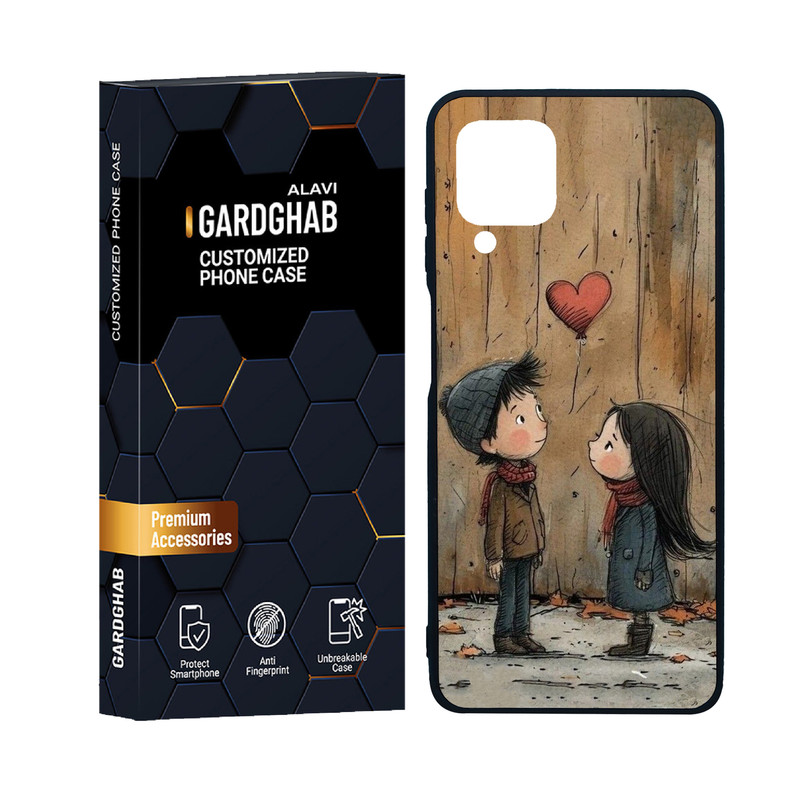 کاور گارد قاب علوی مدل دور ژله ای فانتزی مناسب برای گوشی موبایل سامسونگ Galaxy M22 4G