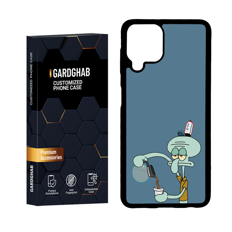 کاور گارد قاب مدل پشت گلس فانتزی مناسب برای گوشی موبایل سامسونگ Galaxy A22 4G