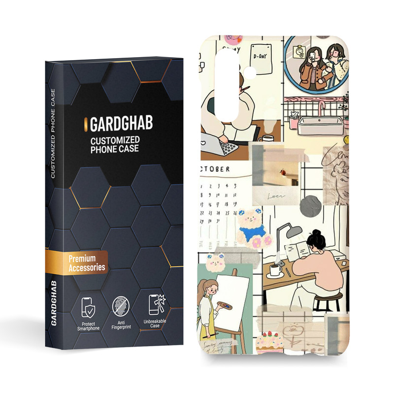 کاور گارد قاب مدل دخترانه مناسب برای گوشی موبایل سامسونگ Galaxy A13 5G / A04s
